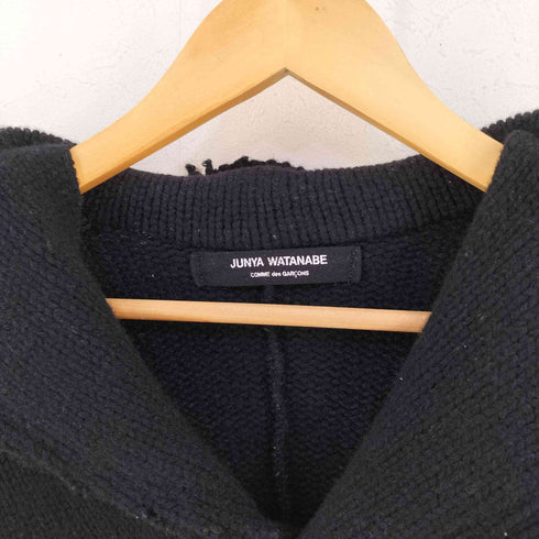 ジュンヤワタナベコムデギャルソン JUNYA WATANABE COMME des GARCONS 切りっぱなしデザイン ニット ジャケット レディース